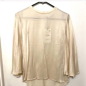 Zara - Silky Flowy Blouse